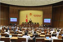 Thông qua Luật sửa đổi, bổ sung một số điều của Luật Phòng, chống thiên tai và Luật Đê điều